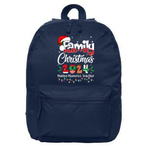 Squad Santa Family Christmas 2024 Matching Outfit Xmas Gift 16 in Basic Backpack