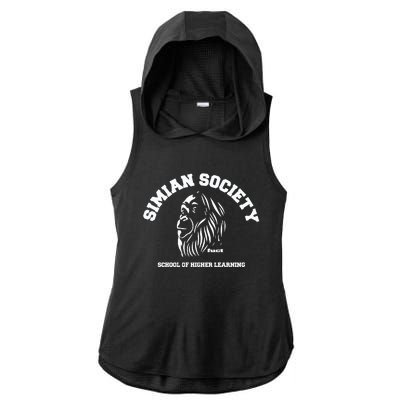 Simian Society Fuct School Of Higher Learning Ladies PosiCharge Tri-Blend Wicking Draft Hoodie Tank