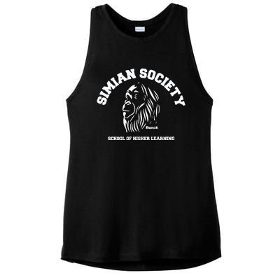 Simian Society Fuct School Of Higher Learning Ladies PosiCharge Tri-Blend Wicking Tank