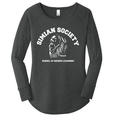 Simian Society Fuct School Of Higher Learning Women's Perfect Tri Tunic Long Sleeve Shirt