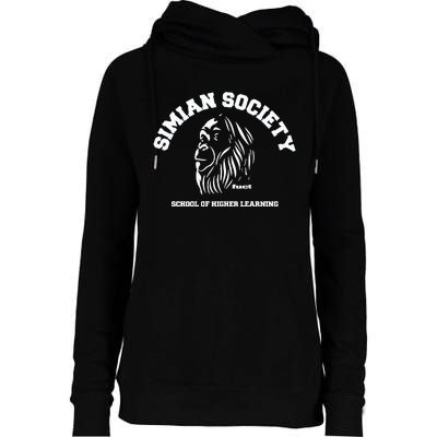 Simian Society Fuct School Of Higher Learning Womens Funnel Neck Pullover Hood