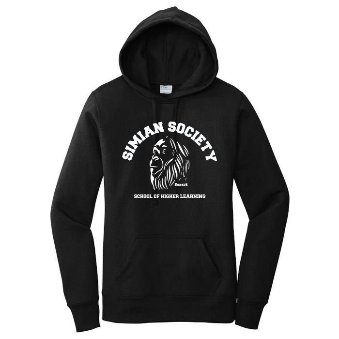 Simian Society Fuct School Of Higher Learning Women's Pullover Hoodie