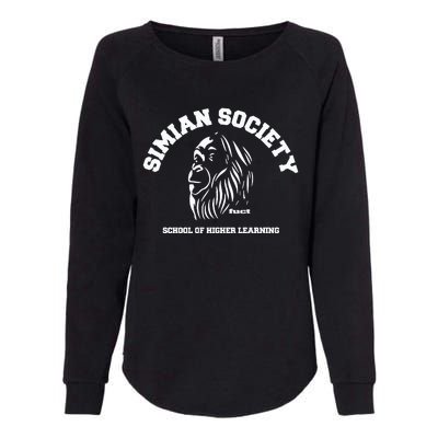 Simian Society Fuct School Of Higher Learning Womens California Wash Sweatshirt