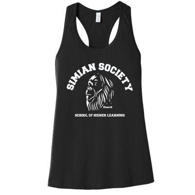 Simian Society Fuct School Of Higher Learning Women's Racerback Tank