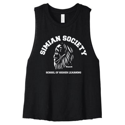 Simian Society Fuct School Of Higher Learning Women's Racerback Cropped Tank