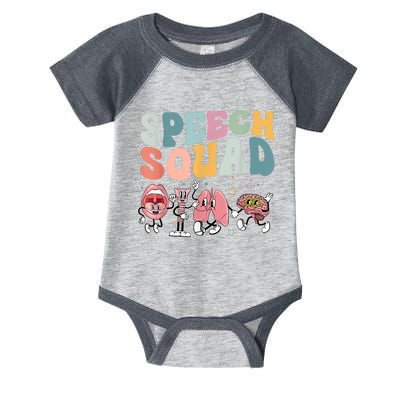 Speech Squad Funny Speech Therapy Speech Pathologist Infant Baby Jersey Bodysuit