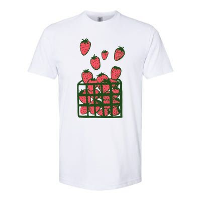 Strawberry Shirts Foodie Gift Softstyle® CVC T-Shirt