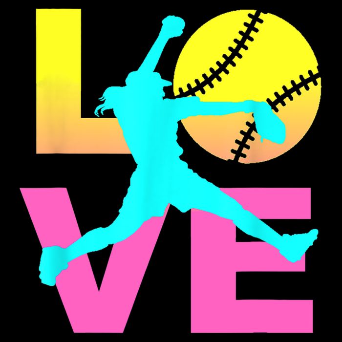 Softball Sport Love Hobby Doggie Tank