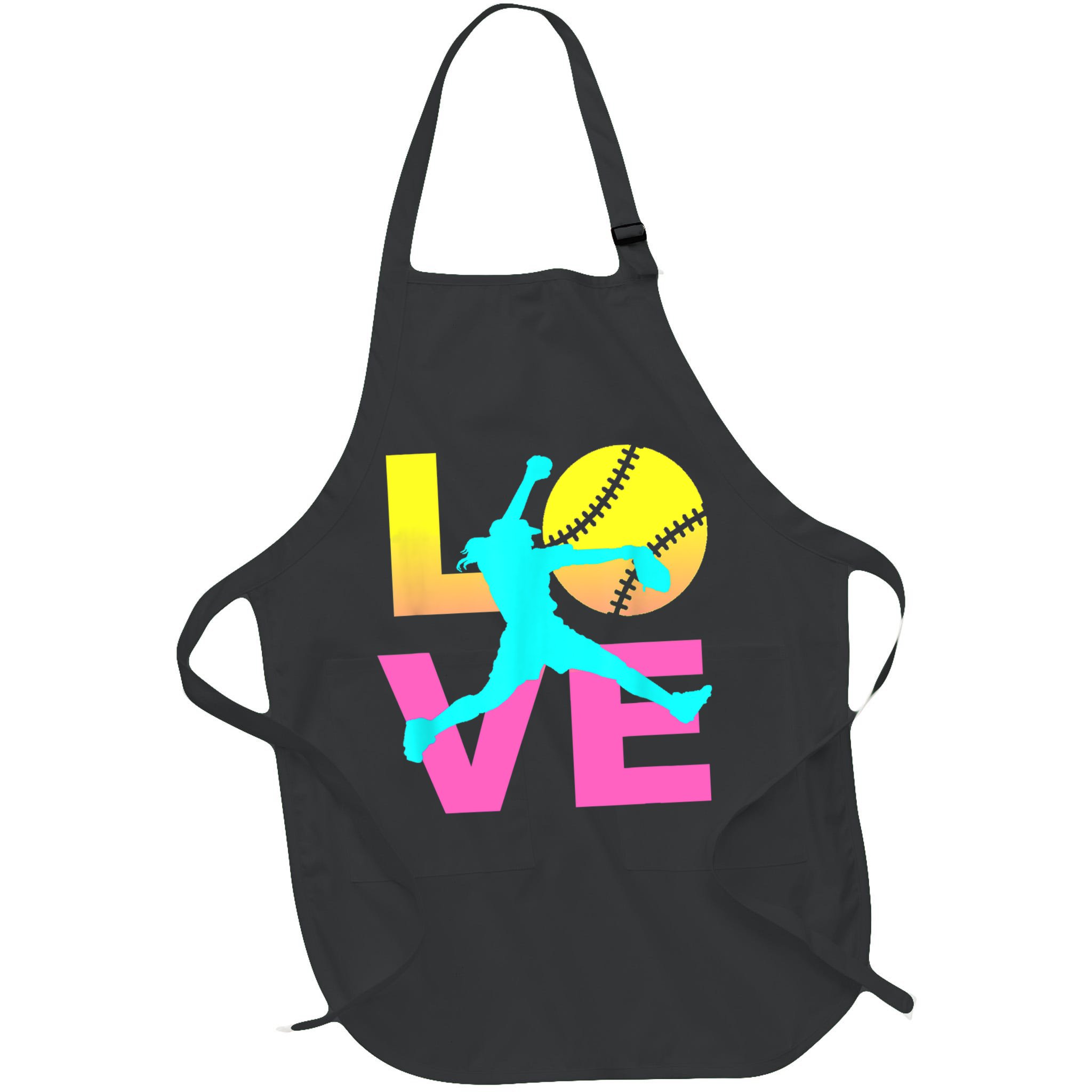 Softball Sport Love Hobby Apron