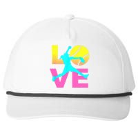 Softball Sport Love Hobby Snapback Five-Panel Rope Hat