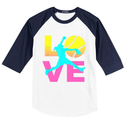 Softball Sport Love Hobby Baseball Sleeve Shirt