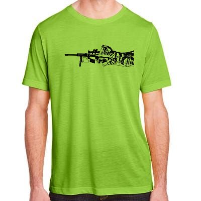 Scout Snipurr Funny Cat Sniper Adult ChromaSoft Performance T-Shirt