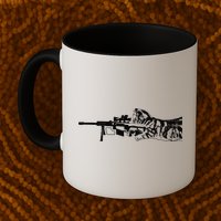 Scout Snipurr Funny Cat Sniper Mug