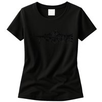 Scout Snipurr Funny Cat Sniper Womens T-Shirt