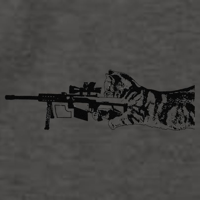Scout Snipurr Funny Cat Sniper Vector Backpack