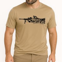 Scout Snipurr Funny Cat Sniper Performance Shirt