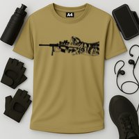 Scout Snipurr Funny Cat Sniper Performance Shirt