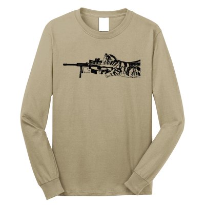 Scout Snipurr Funny Cat Sniper Long Sleeve Shirt