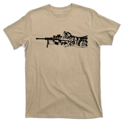 Scout Snipurr Funny Cat Sniper T-Shirt