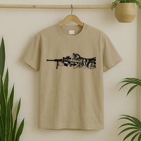 Scout Snipurr Funny Cat Sniper T-Shirt