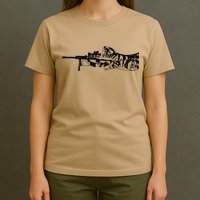 Scout Snipurr Funny Cat Sniper T-Shirt