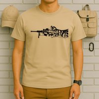 Scout Snipurr Funny Cat Sniper T-Shirt