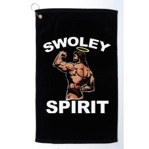 Swoley Spirit Funny Jesus Swoley Spirit Platinum Collection Golf Towel