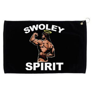 Swoley Spirit Funny Jesus Swoley Spirit Grommeted Golf Towel