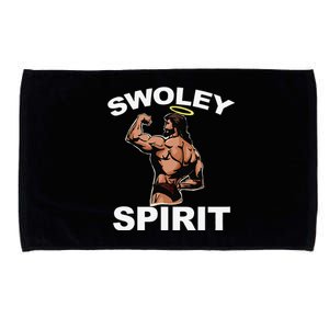 Swoley Spirit Funny Jesus Swoley Spirit Microfiber Hand Towel