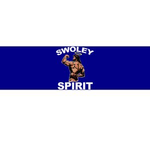 Swoley Spirit Funny Jesus Swoley Spirit Bumper Sticker