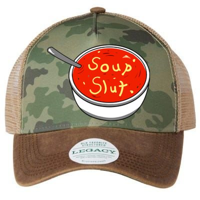 Soup Slut Funny Soup Graphic Saying Legacy Tie Dye Trucker Hat