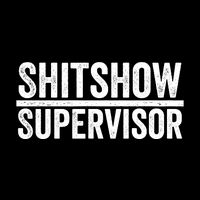 Shitshow Supervisor : Funny Supervisor Of The Shitshow Stripe Pom Pom Beanie