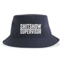 Shitshow Supervisor : Funny Supervisor Of The Shitshow Sustainable Bucket Hat