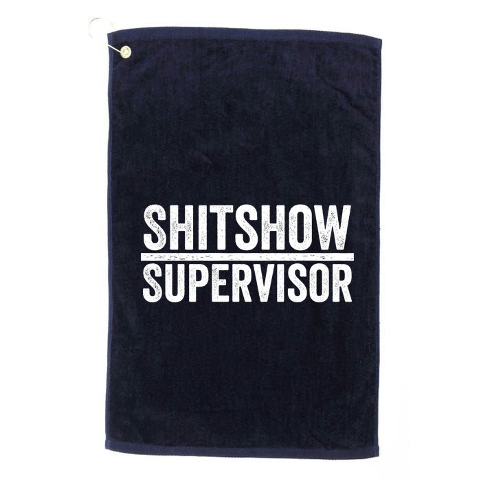 Shitshow Supervisor : Funny Supervisor Of The Shitshow Golf Towel
