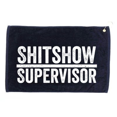 Shitshow Supervisor : Funny Supervisor Of The Shitshow Grommeted Golf Towel