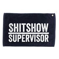 Shitshow Supervisor : Funny Supervisor Of The Shitshow Grommeted Golf Towel