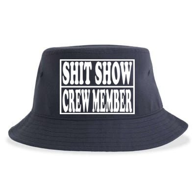 Shit Show Funny Saying Sarcastic Sustainable Bucket Hat