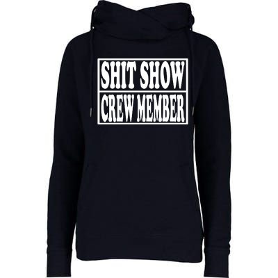 Shit Show Funny Saying Sarcastic Womens Funnel Neck Pullover Hood