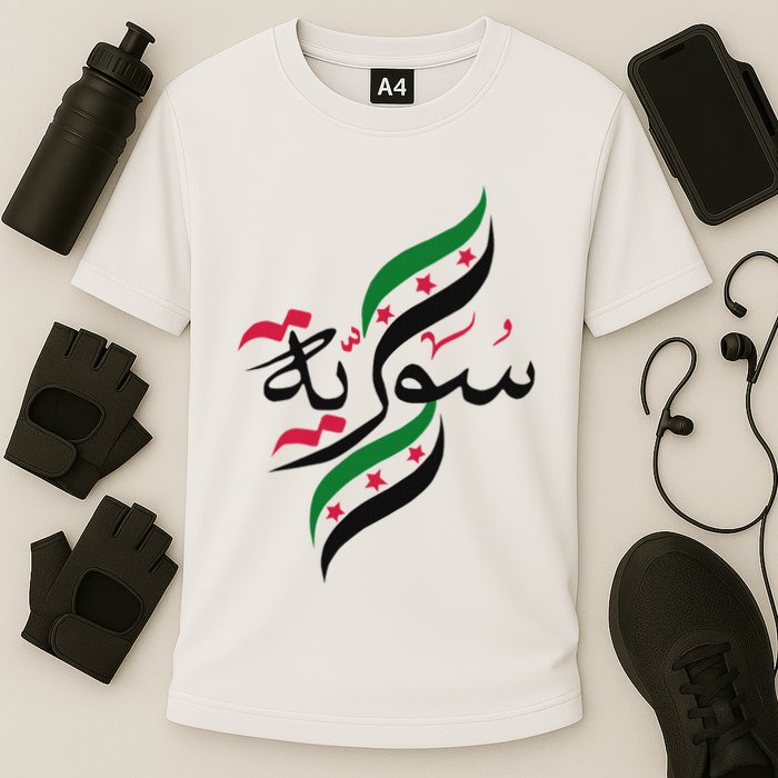 Syriafree Syria Flag Syrian. Cooling Performance Crew T-Shirt