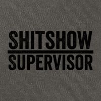Shitshow Supervisor : Funny Supervisor Of The Shitshow Cotton Canvas Backpack