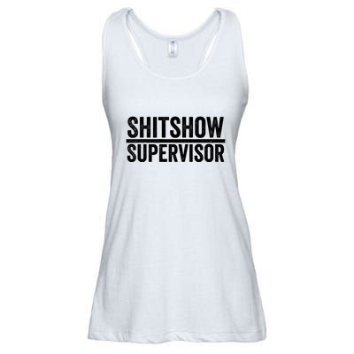 Shitshow Supervisor : Funny Supervisor Of The Shitshow Ladies Essential Flowy Tank