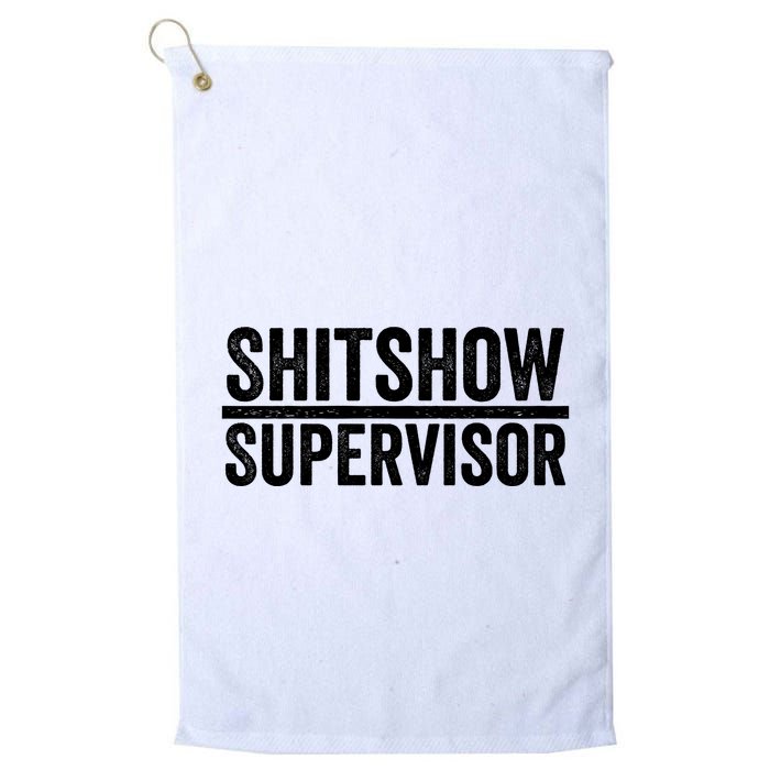 Shitshow Supervisor : Funny Supervisor Of The Shitshow Golf Towel