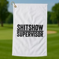 Shitshow Supervisor : Funny Supervisor Of The Shitshow Golf Towel