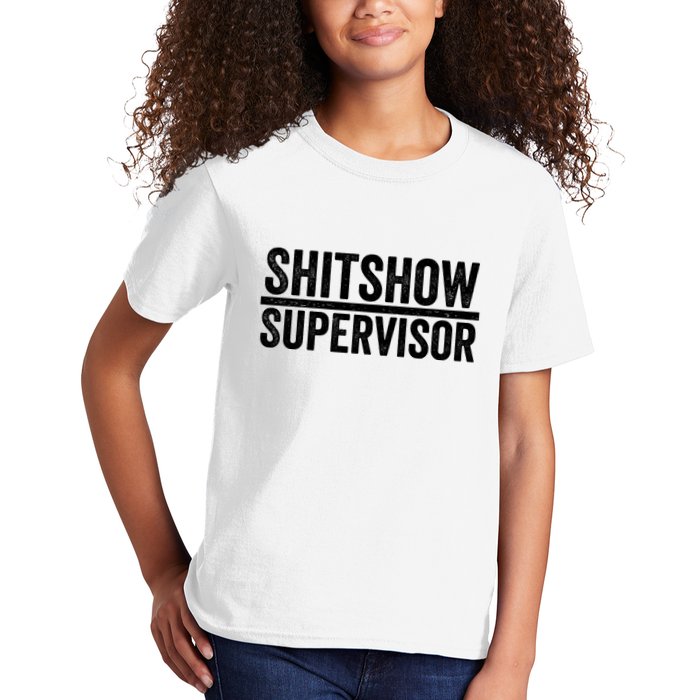 Shitshow Supervisor : Funny Supervisor Of The Shitshow Kids T-Shirt