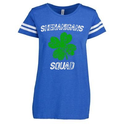 Shenanigans Squad Funny st patrick green saint irish  Enza Ladies Jersey Football T-Shirt