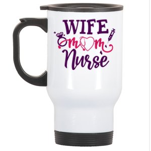 Sarcastic Saying Funny Wife Mom Nurse Gift Stainless Steel Travel Mug