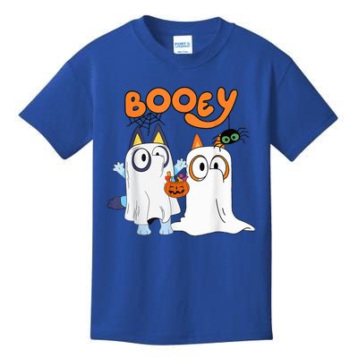 Spooky Season Funny Ghost Booey Halloween Kids T-Shirt