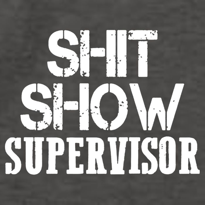 ShitShow Supervisor Funny Tee Vector Backpack