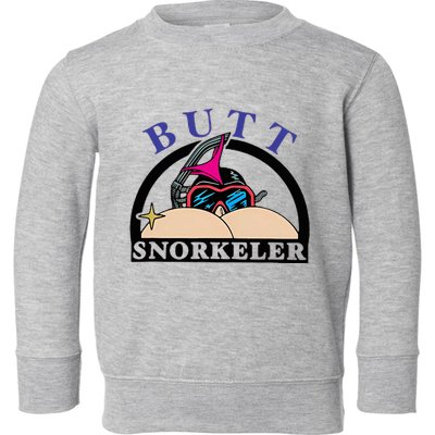 Snorkel Squad Funny Bum Snorkeler 69 Dult Humor Sarcasm Toddler Sweatshirt