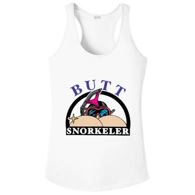 Snorkel Squad Funny Bum Snorkeler 69 Dult Humor Sarcasm Ladies PosiCharge Competitor Racerback Tank